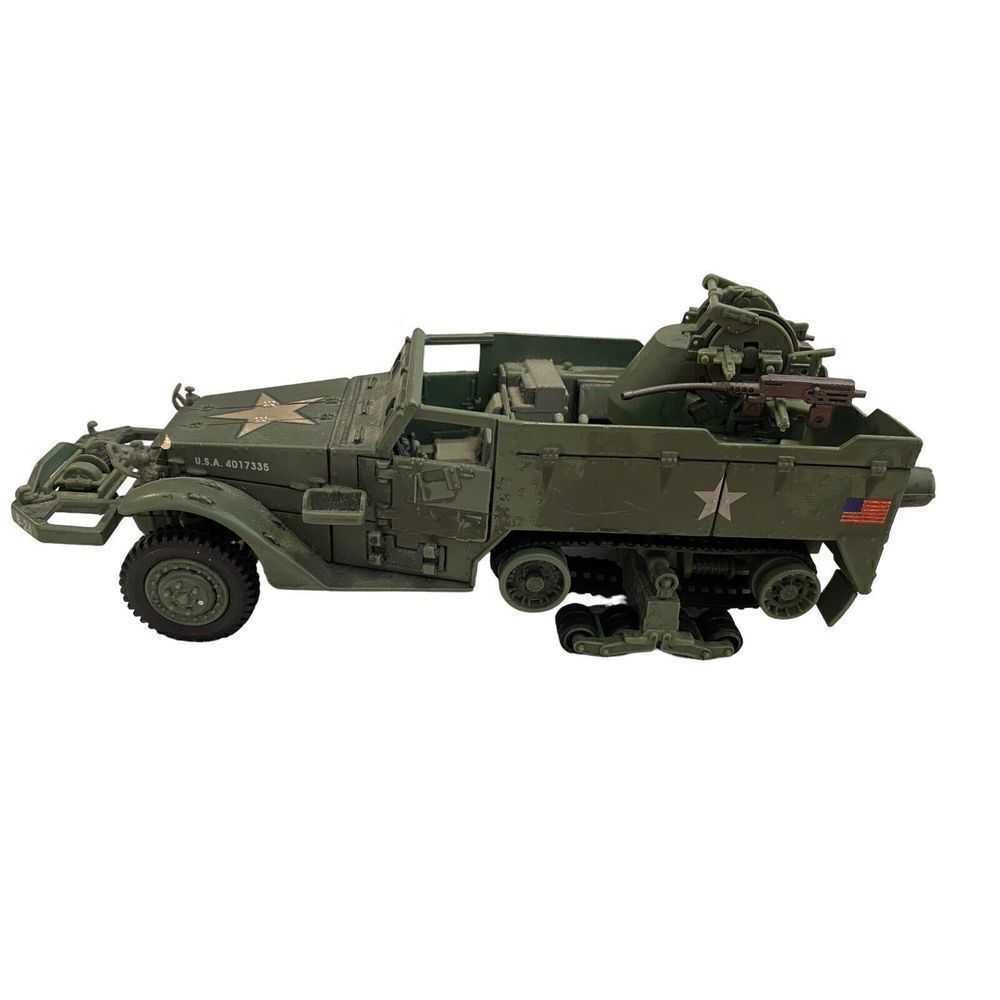 1:32 Diecast Unimax Toys Forces of Valor WWII US Army M16 Halftrack Quad 2003